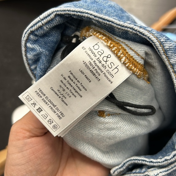 Ba&sh apolo two tone lady jeans - Picture 7 of 8